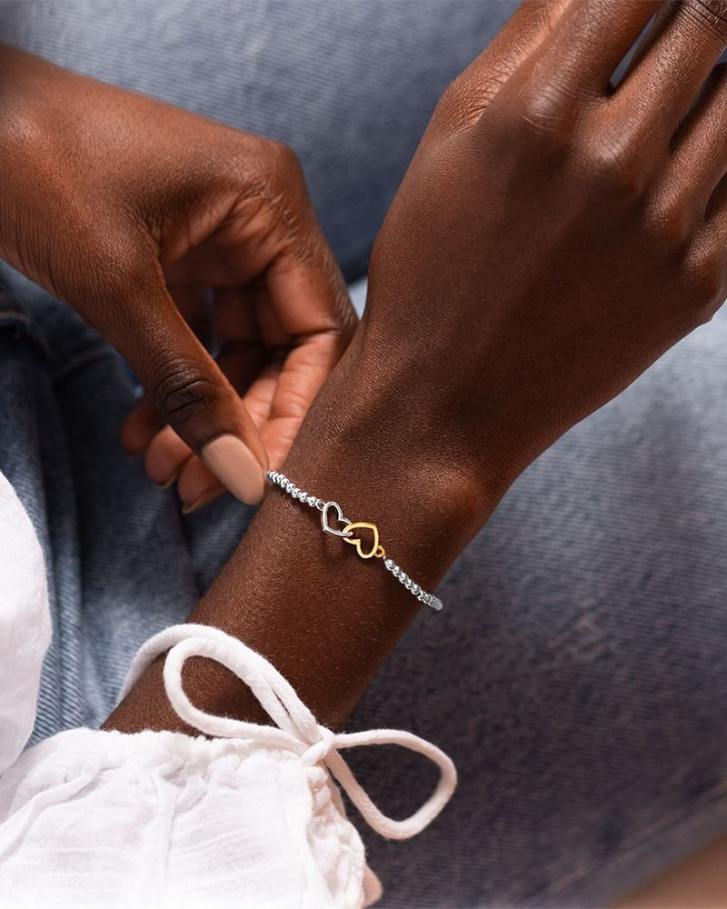 Little "Better Together" Bracelet in Silver