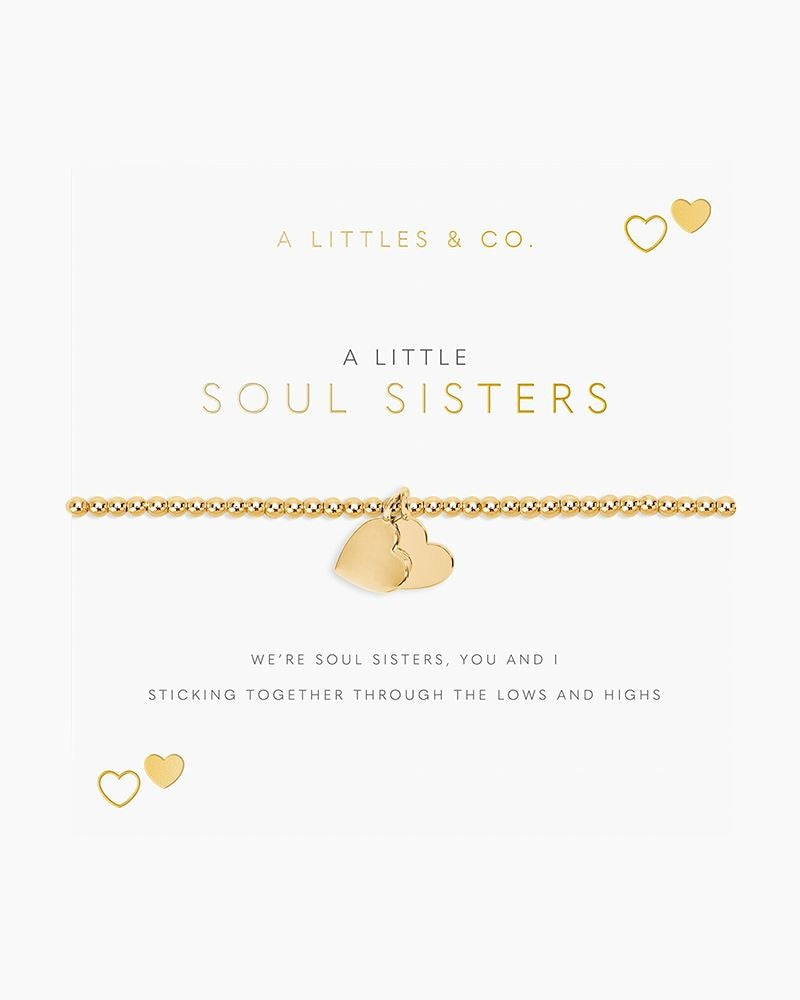 A Little "Soul Sisters" Bracelet in Gold