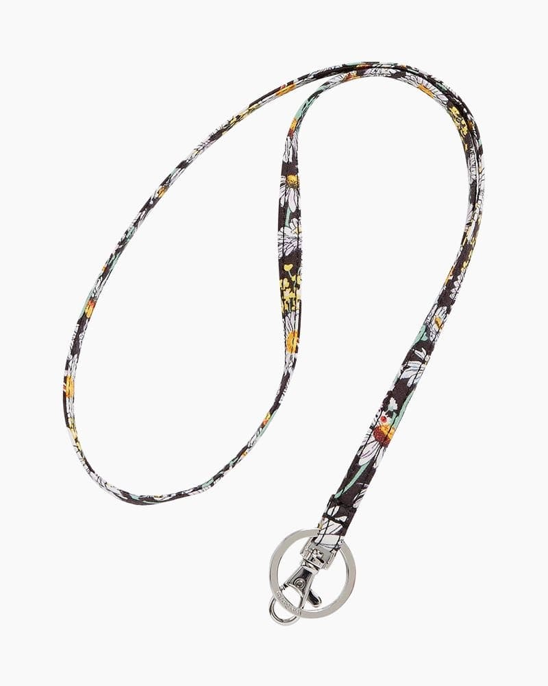 Lanyard - Daisies White