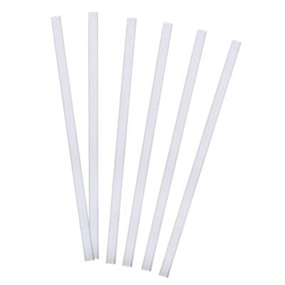Frosted 10 Inch Straight Straws 6-pk.