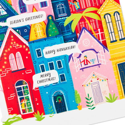 UNICEF Season's Greetings Village Boxed Holiday Cards, Pack of 12