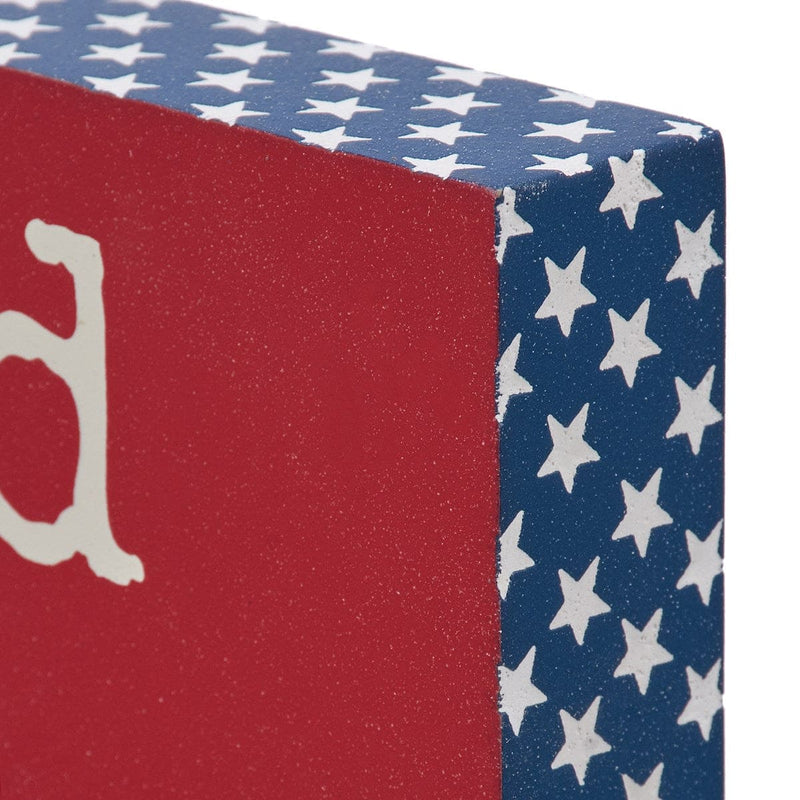 Proud Military Family Block Sign