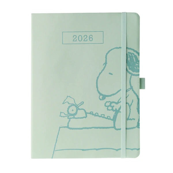 Sage Peanuts® 6 x 8 18-Month Vegan Leather Planner