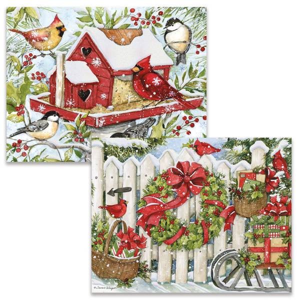 Winter Birds by Susan Winget Assorted Christmas Cards