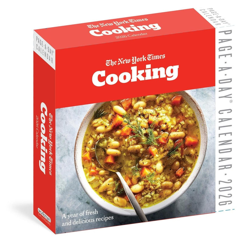 New York Times Cooking 2026 Page-a-Day Desk Calendar