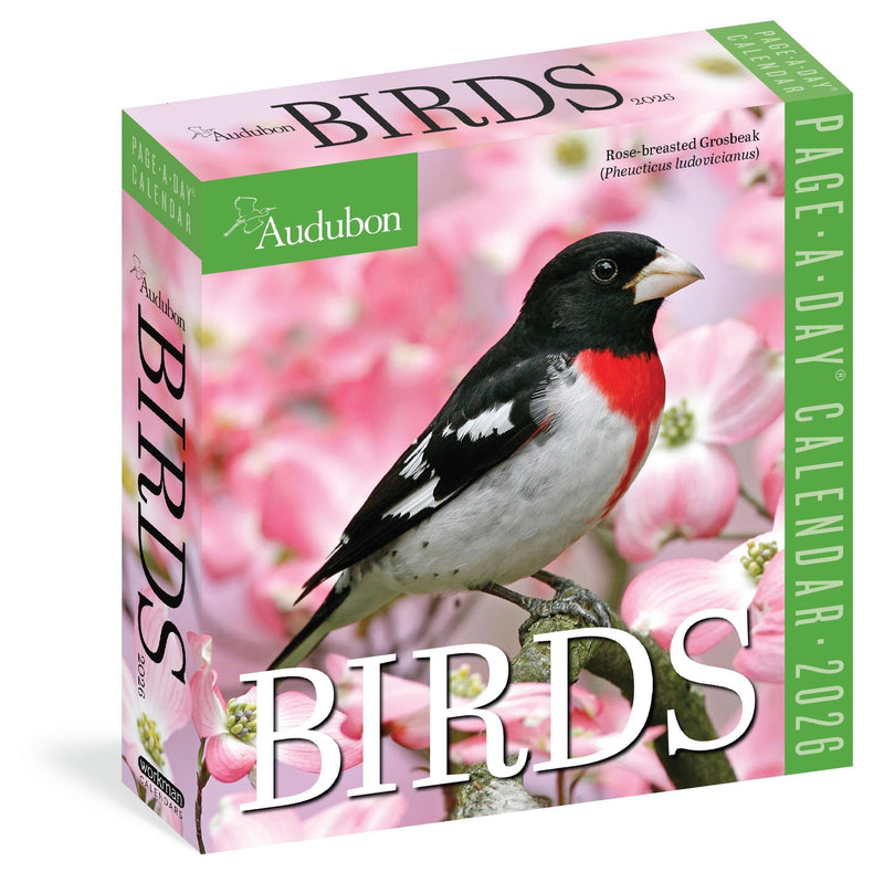 Audubon Birds 2026 Page-a-Day Desk Calendar