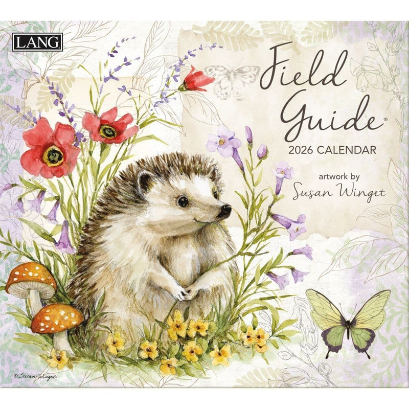 Field Guide 2026 Wall Calendar by Susan Winget