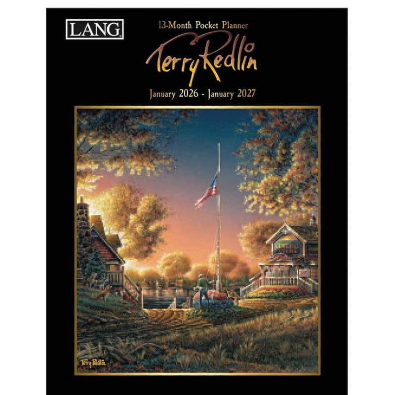 Terry Redlin 2026 Monthly Pocket Planner