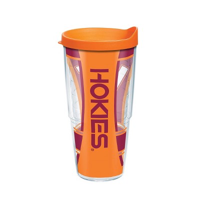 Tervis Virginia Tech Hokies 24oz Spirit Classic tumbler with wrap-around graphics and insulated double-wall construction.