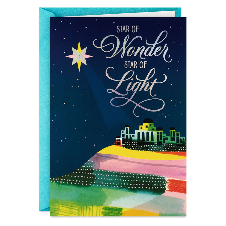 Star of Wonder and Light Boxed Christmas Cards, Pack of 16