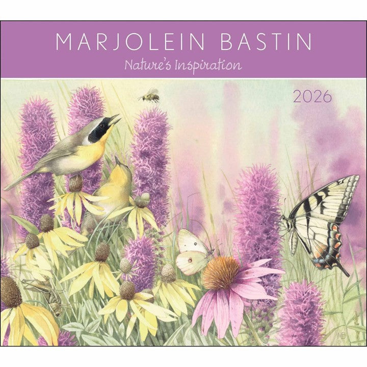 Marjolein Bastin, Butterflies and Blooms Deluxe Calendar 2026