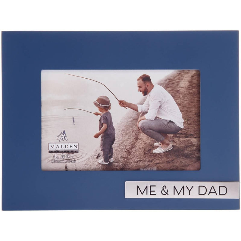 Me & My Dad with Metal Frame - 4x6