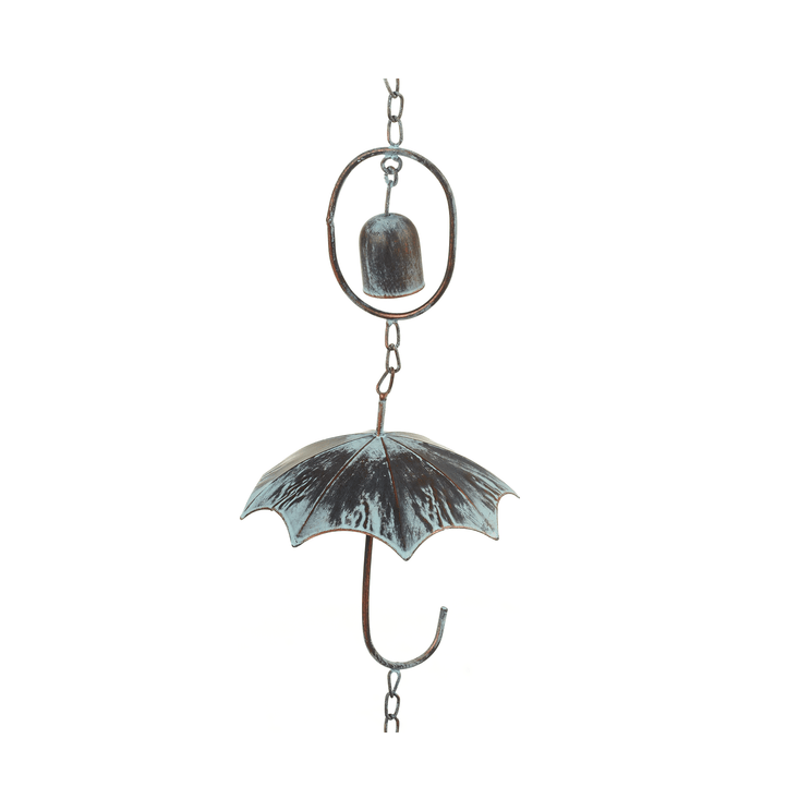 Rain Chain, Umbrella with Bells
