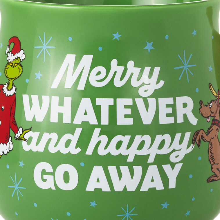 Dr. Seuss Grinch Merry Whatever Mug, 23 oz