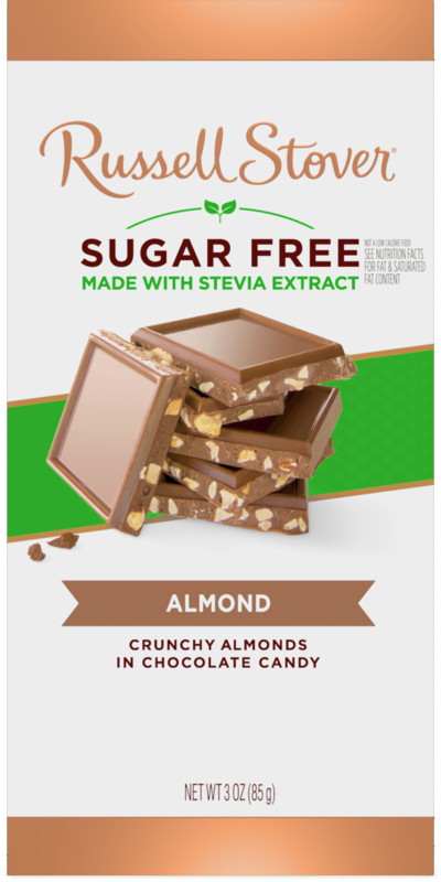 Sugar Free Chocolates Almond Bar 3 oz