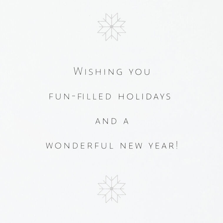 Alpine Ski Slopes Boxed Christmas Cards, Pack of 16