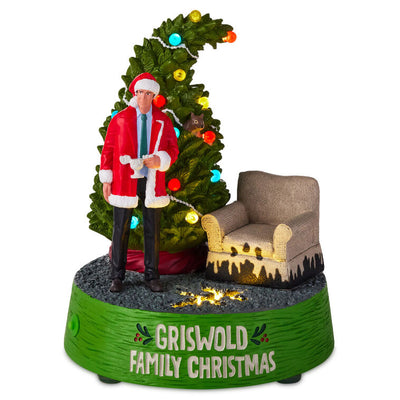 National Lampoon's Christmas Vacation Griswold Family Christmas Figurine With Light and Sound, 7.75" H