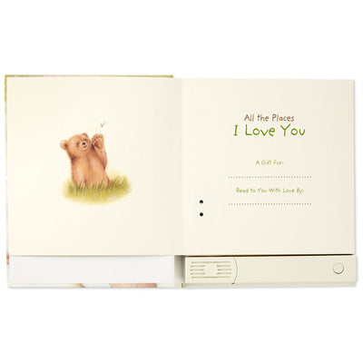 All The Places I Love You Recordable Storybook With Music