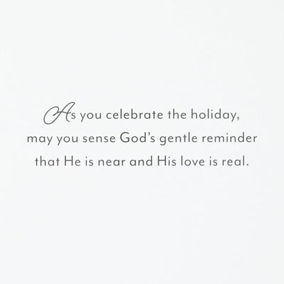 Dove of Peace on Burgundy Religious Boxed Christmas Cards, Pack of 16