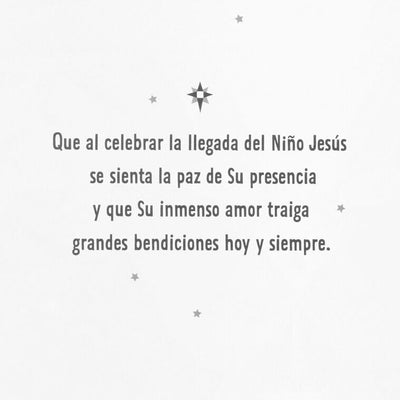 Folk-Art Nativity Spanish-Language Boxed Christmas Cards, Pack of 16