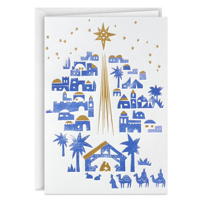 UNICEF Bethlehem Hope and Promise Boxed Christmas Cards, Pack of 12