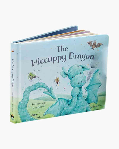 Children's book, "The Hiccuppy Dragon" by Sue Samuels