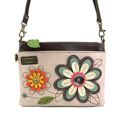 Mini Crossbody- Ivory Floral
