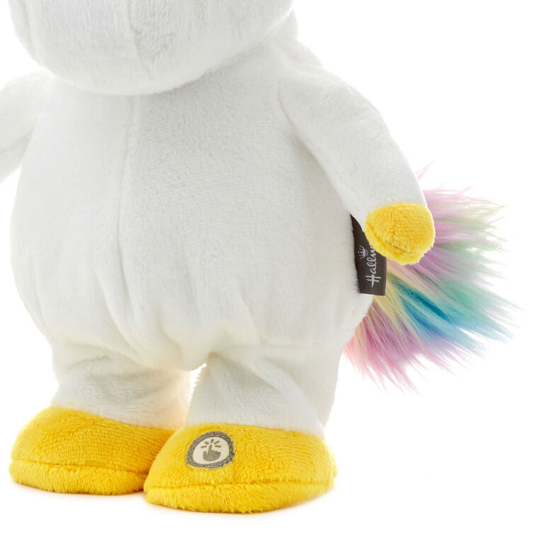 Hallmark Meh Unicorn Plush With Sound and Motion – 12.5