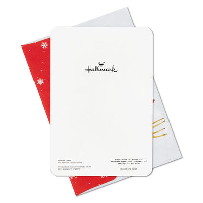 Snowman and Deer Boxed Holiday Cards, Pack of 16