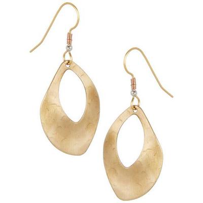 Open Teardrop Dangle Earrings