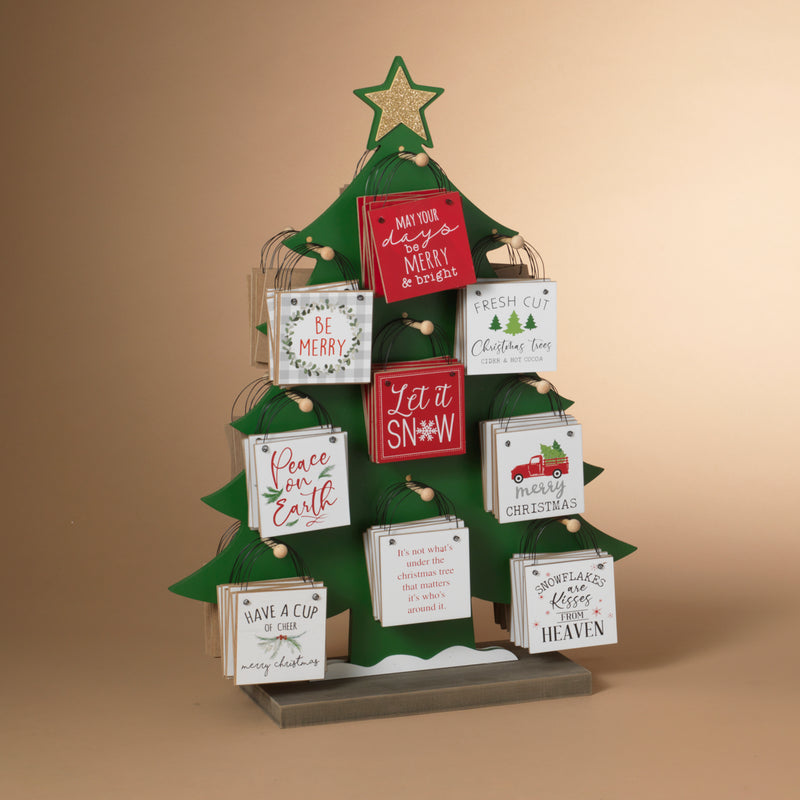 Wood Holiday Ornament