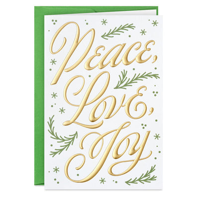 The Best and Simplest Gifts Packaged Christmas Cards, Set of 5
