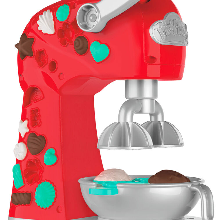Hallmark Keepsake Hasbro Play-Doh Magical Mixer ornament, red and silver mixer with Play-Doh accents, inspired by classic playset.