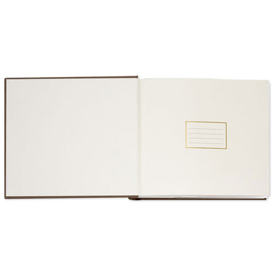 Held in Our Hearts Forever Taupe Linen Photo Album