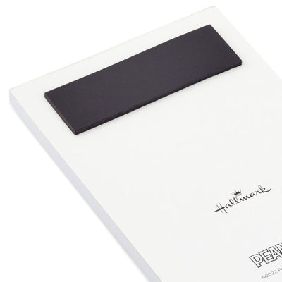 Peanuts Snoopy and Woodstock With Skis Memo Pad