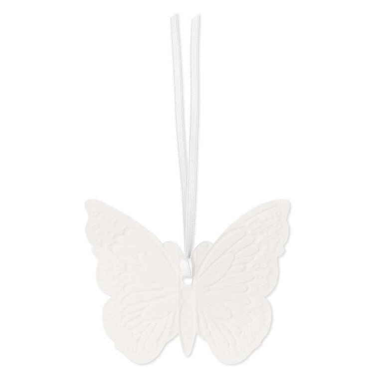 Gold Foil Butterfly Large Gift Trim