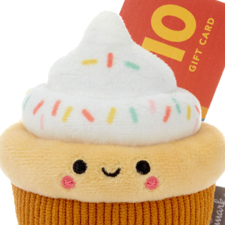 Cupcake Plush Gift Card Holder