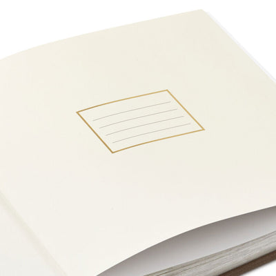 Held in Our Hearts Forever Taupe Linen Photo Album