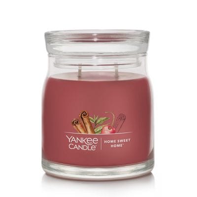 Home Sweet Home Scented Signature Medium Jar Candle