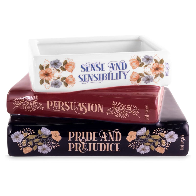 Stacked Book Planter- Austen