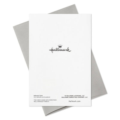 Gold Snowflakes Packaged Christmas Cards, Set of 5