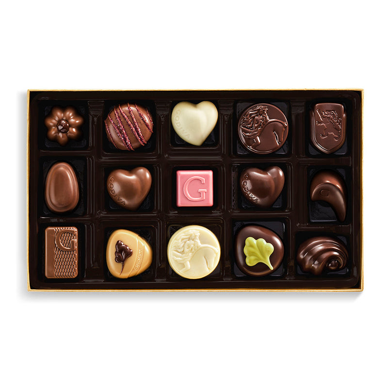 Assorted Chocolate Gold Gift Box, 6.1 oz