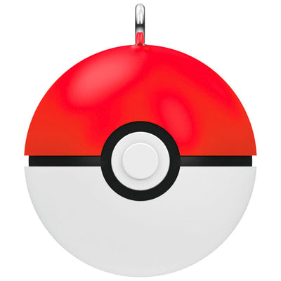 Set of six mini Pokémon Poké Ball ornaments including Poké, Great, Ultra, Master, Premiere, and Luxury Balls, for tabletop tree or display.
