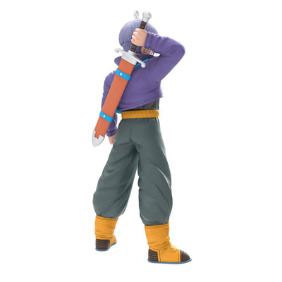 Future Trunks ornament, Dragon Ball Z anime character with sword, purple jacket, Hallmark Keepsake, Christmas tree decoration.