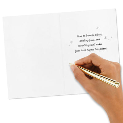 Neon Brights Assorted Boxed Christmas Cards, Pack of 16