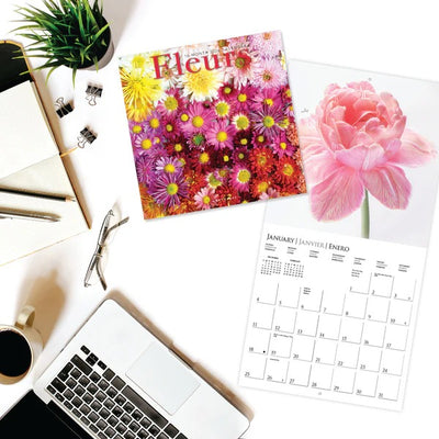 Fleurs 12 x 12 Wall Calendar