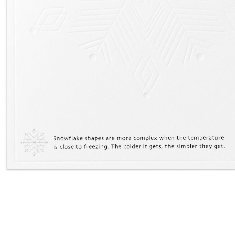 UNICEF Rainbow Snowflake Boxed Holiday Cards, Pack of 20
