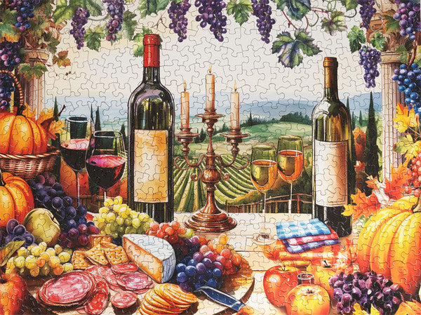 Vineyard View 500 Piece Jigsaw Puzzle