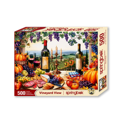 Vineyard View 500 Piece Jigsaw Puzzle