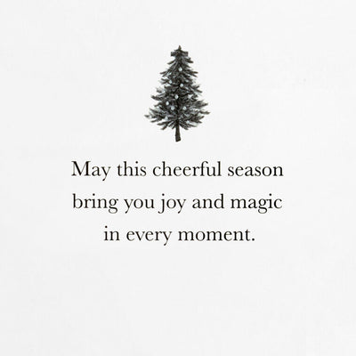 Vintage Santa With Gifts Boxed Christmas Cards, Pack of 16